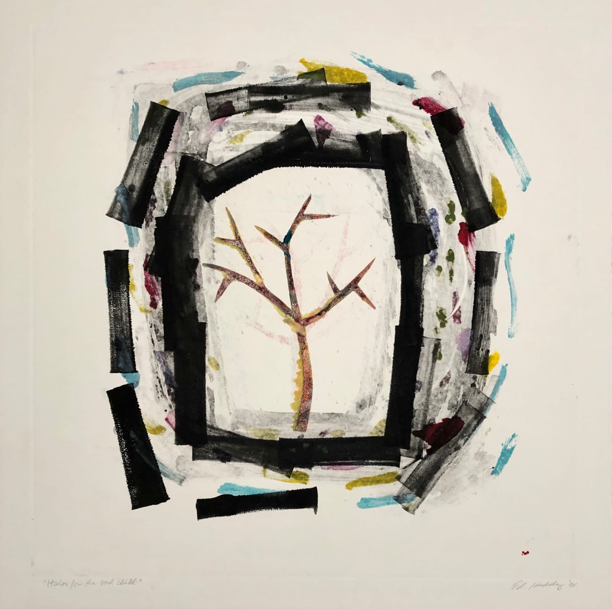 Halos for the Bad Child by Ed Haddaway, Image 1.