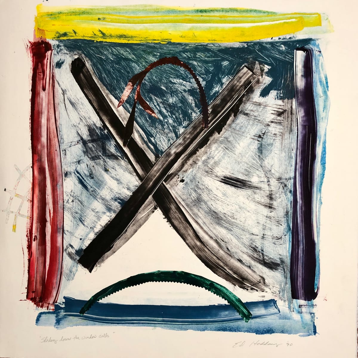 Sliding Down the Window Sills by Ed Haddaway  Image: Full image