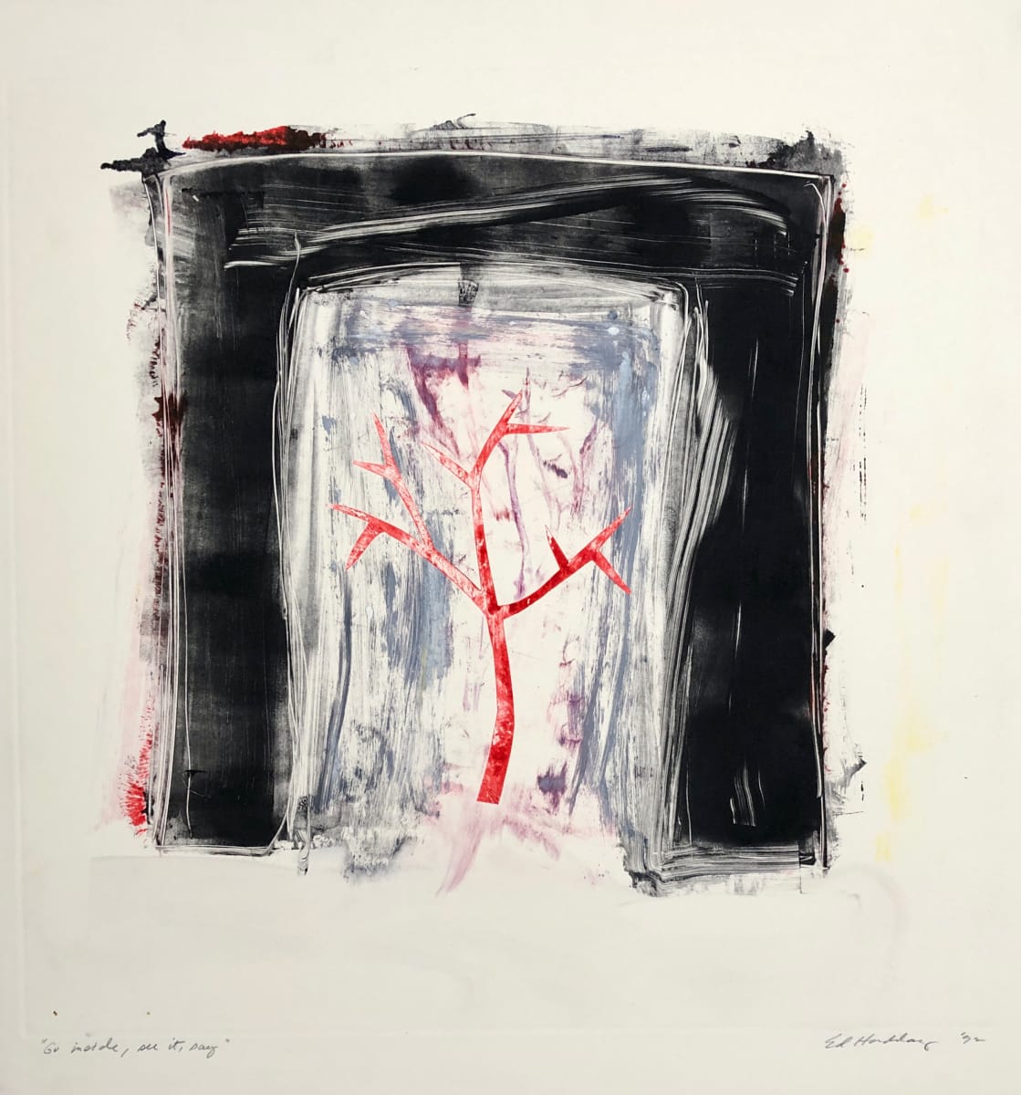 Go Inside, See It, Say by Ed Haddaway  Image: Full image