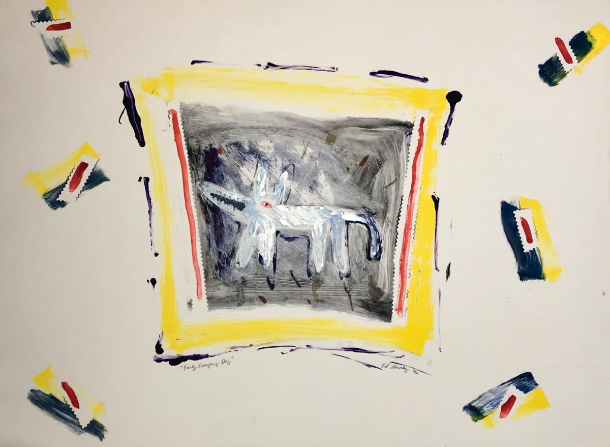 Early Laughing Dog by Ed Haddaway  Image: Full image