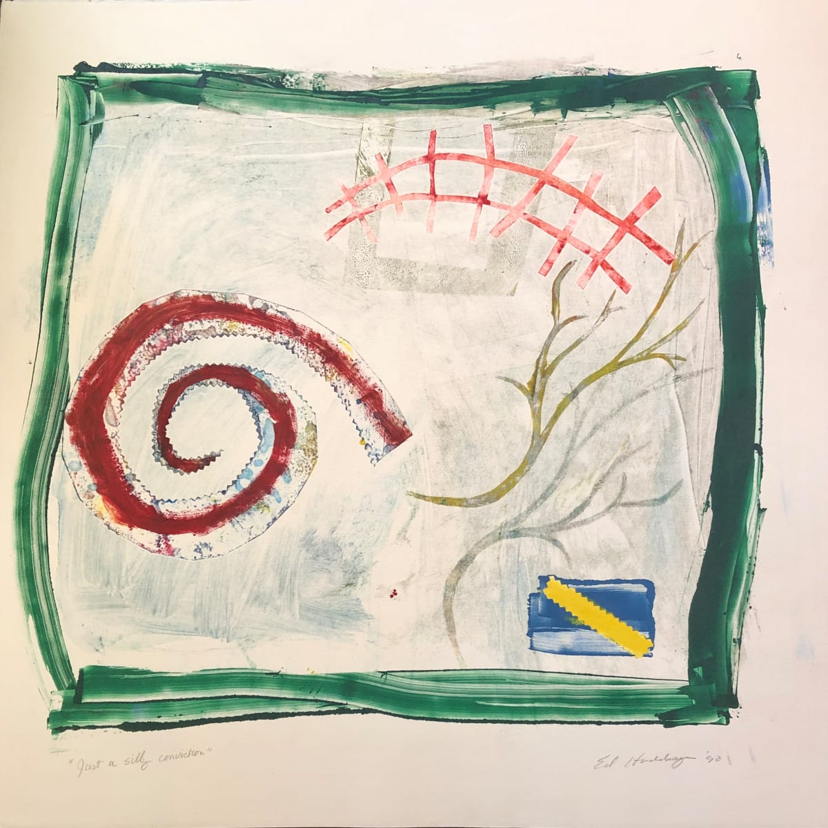 Just a Silly Conviction by Ed Haddaway, Image 1.