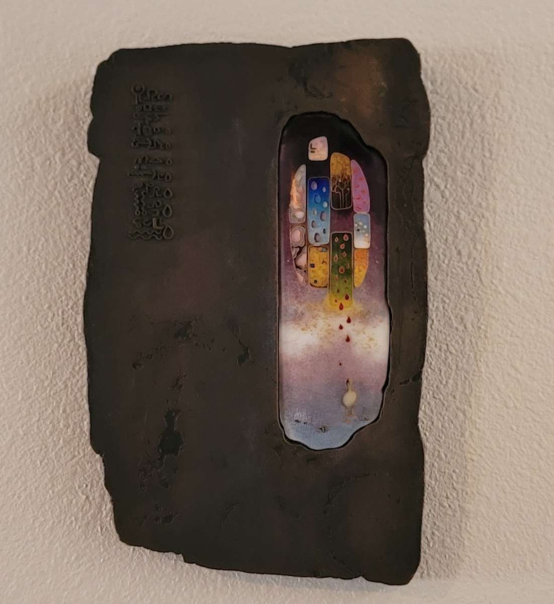 Cloisonne Wall Hanging by Colette Denton, Image 2.