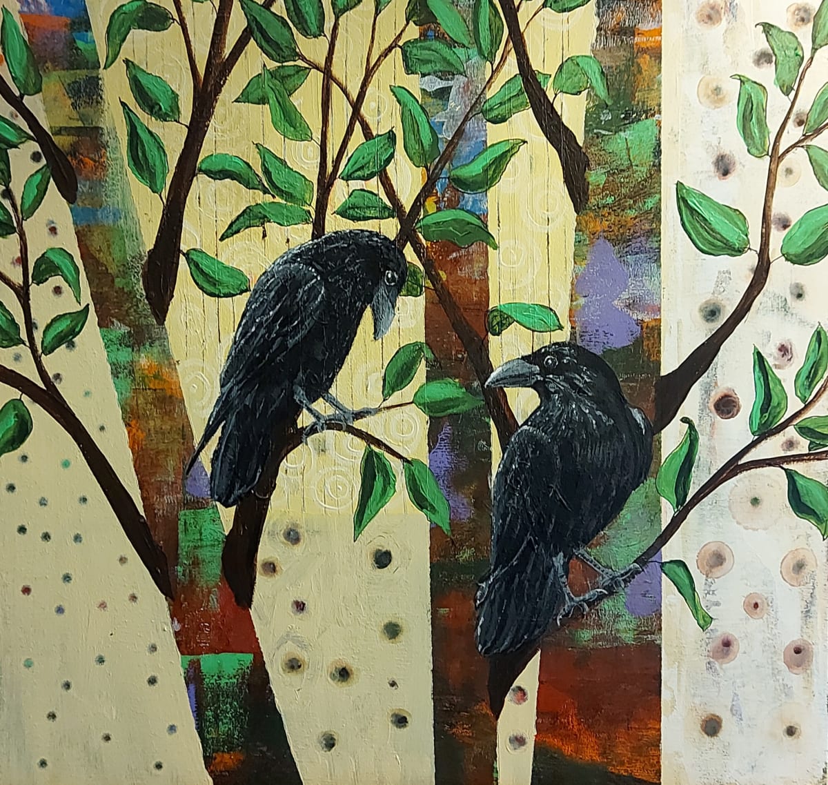 Raven Talk by Susan Merritt, Image 1.