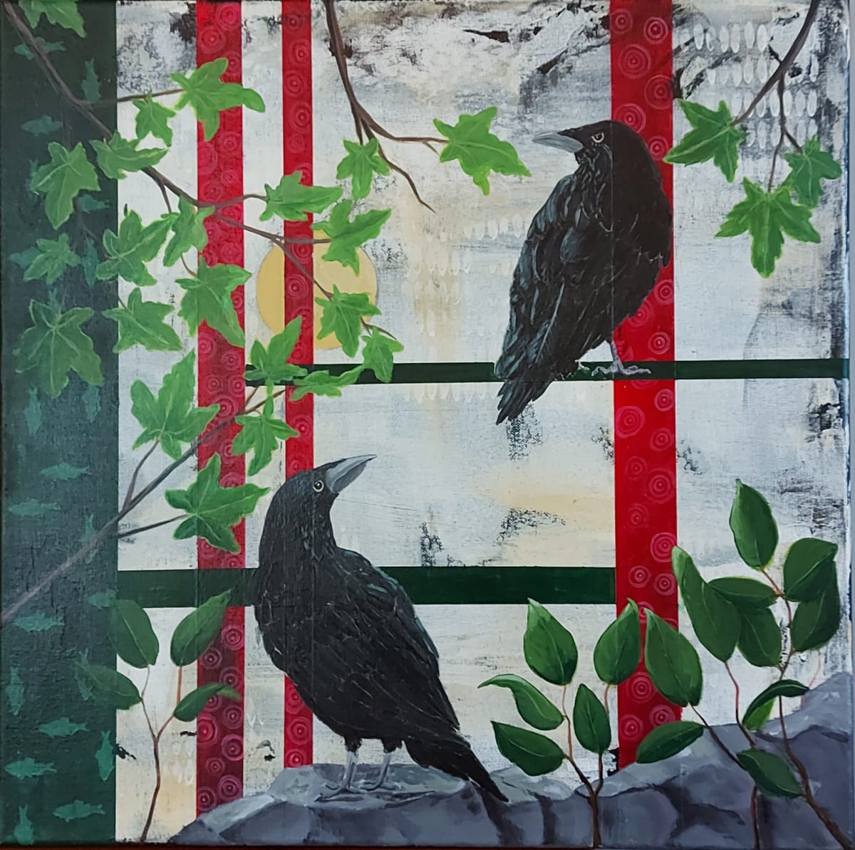 Two Ravens by Susan Merritt 