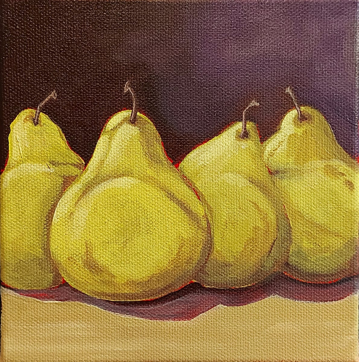 4 Pears by Susan Merritt 