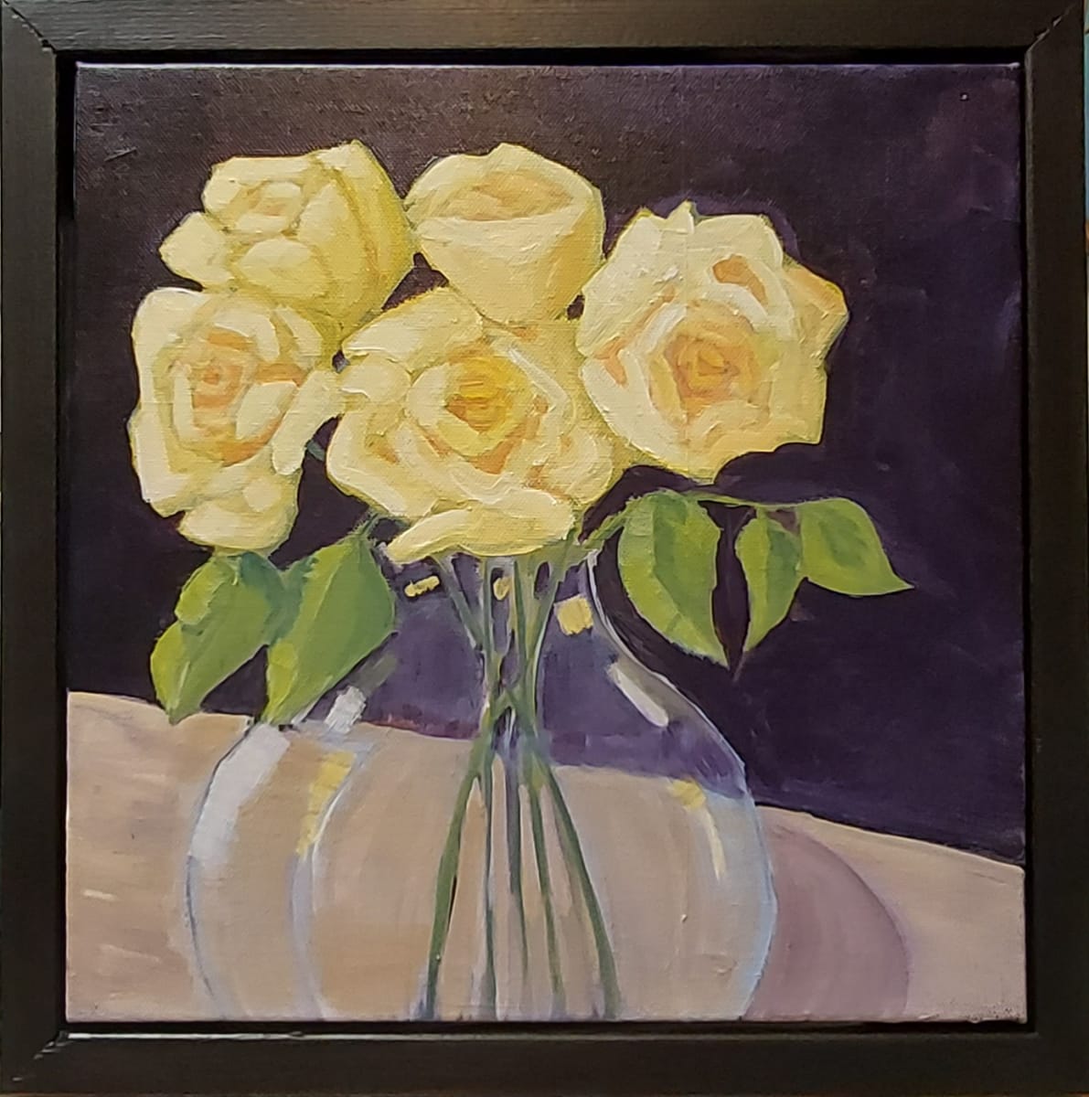 Yellow Roses by Susan Merritt 