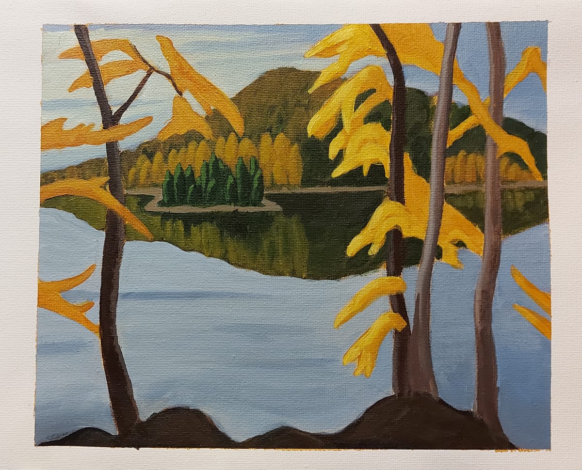 After Lawren Harris by Susan Merritt 