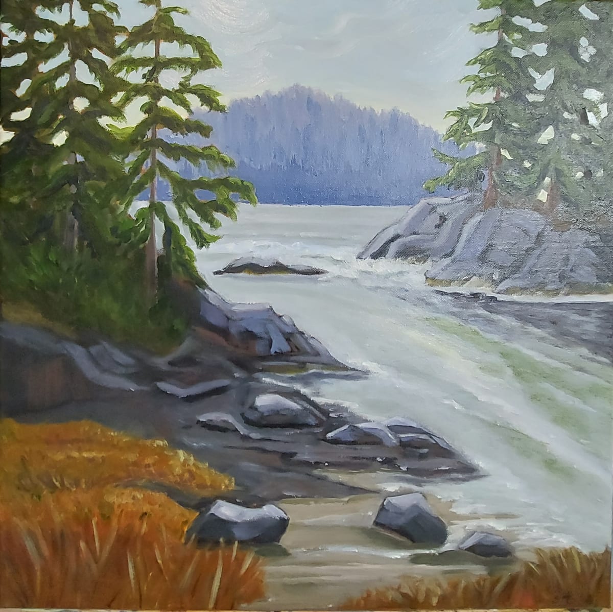 Somewhere Near Tofino by Susan Merritt 