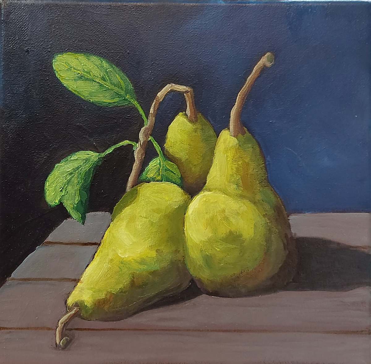 Backyard Pears 2 by Susan Merritt 