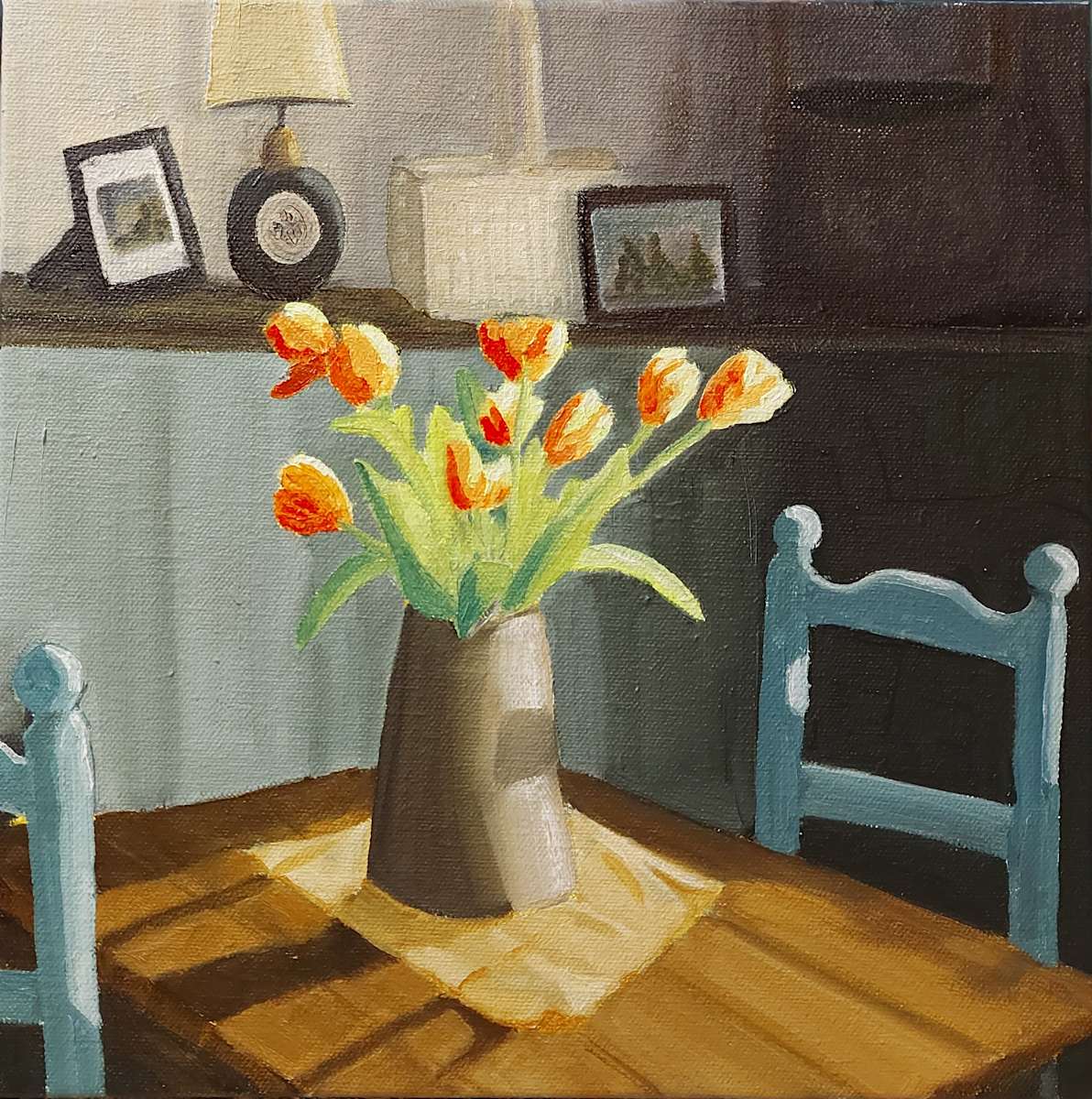 Sunlight on Tulips by Susan Merritt 