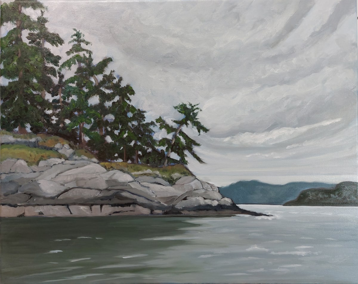 Grey Day on Vancouver Island by Susan Merritt 