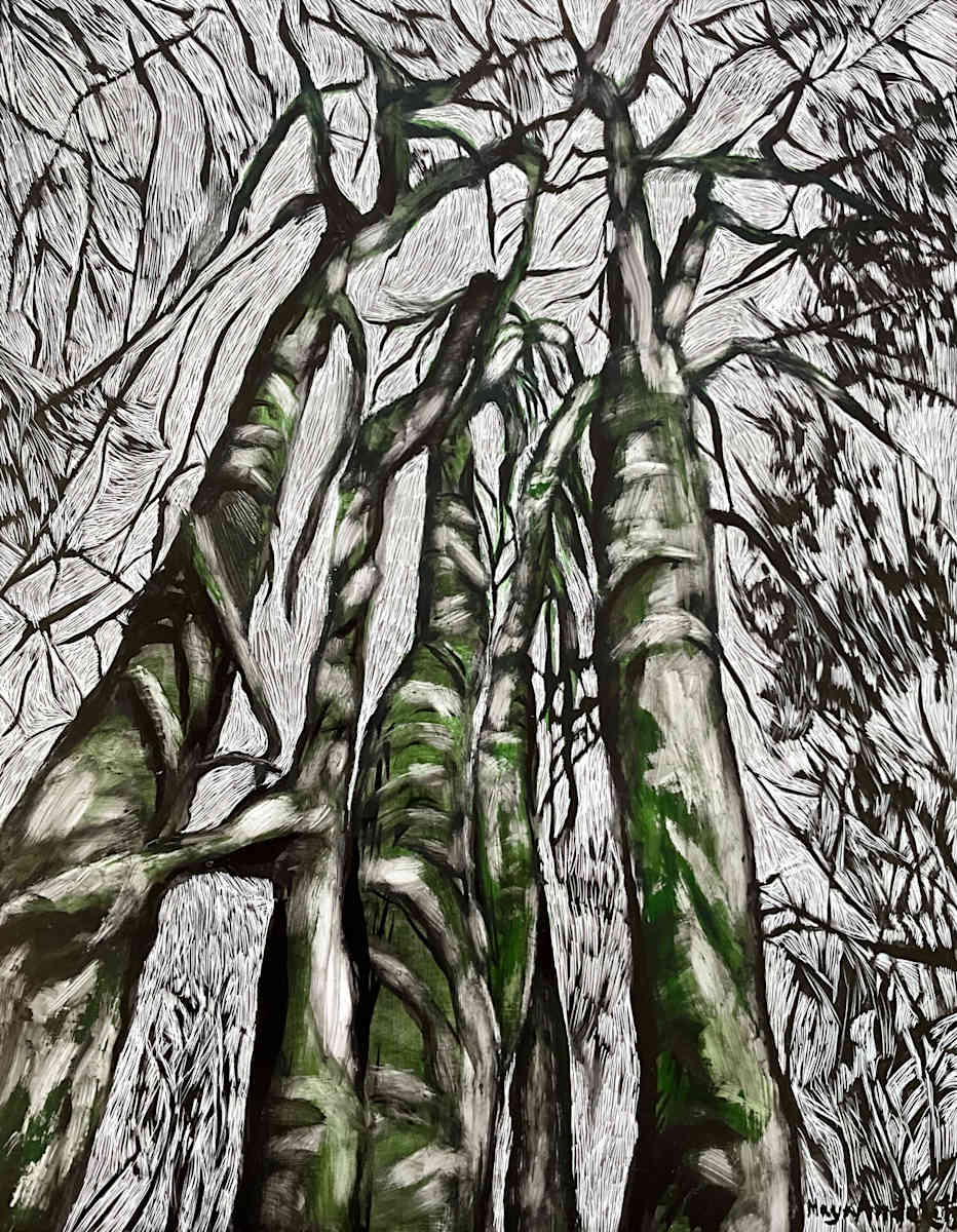 Into the woods by Maya Leites 