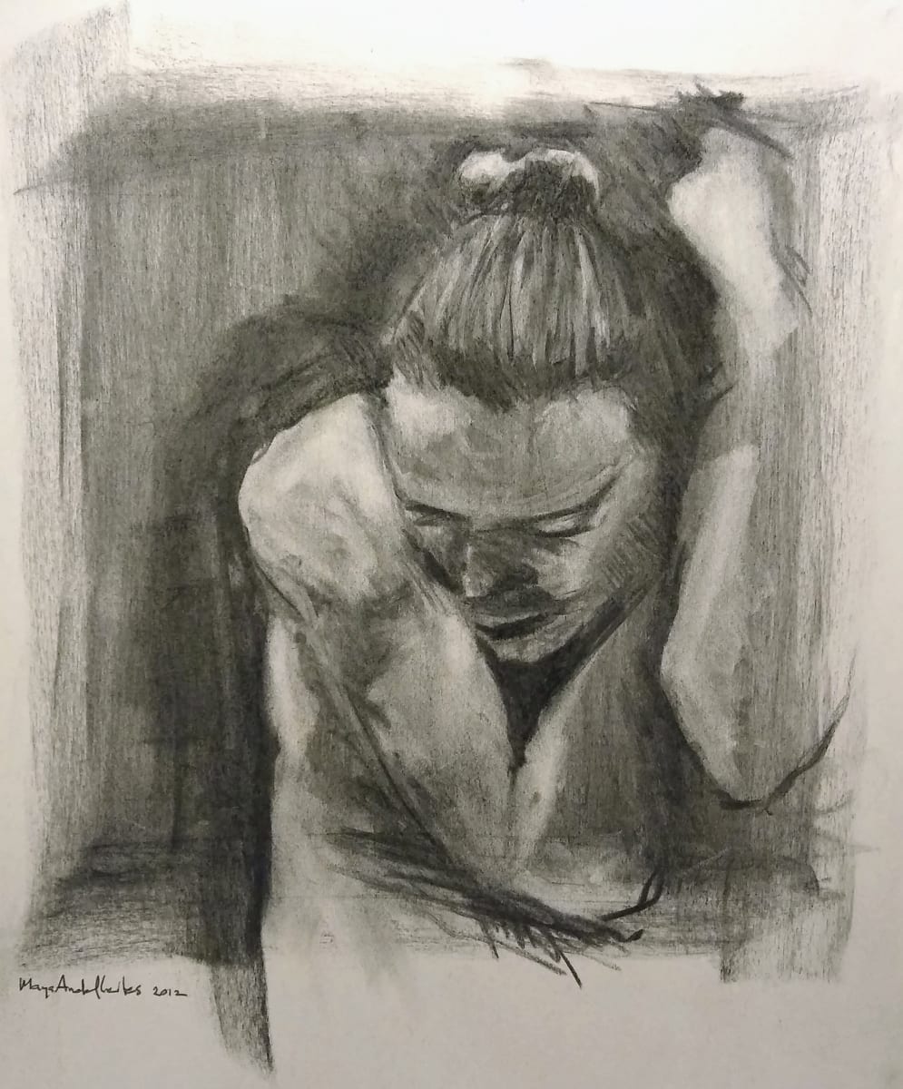 Figure Drawing 2 by Maya Leites, Image 1.