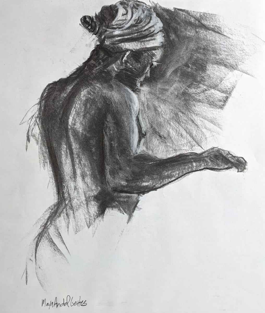Figure Drawing (not framed) by Maya Leites, Image 1.