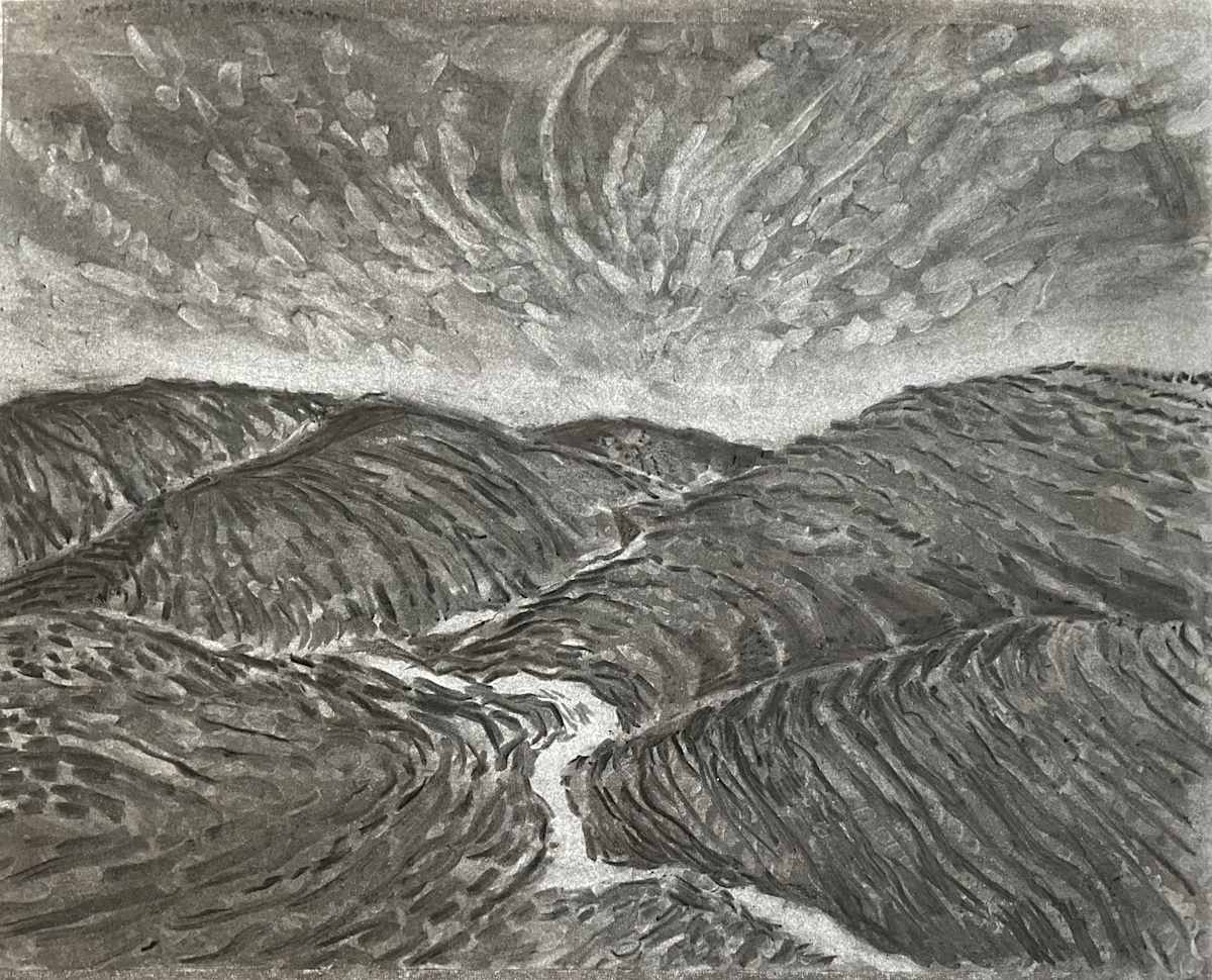 Turmoil (study) by Maya Leites 