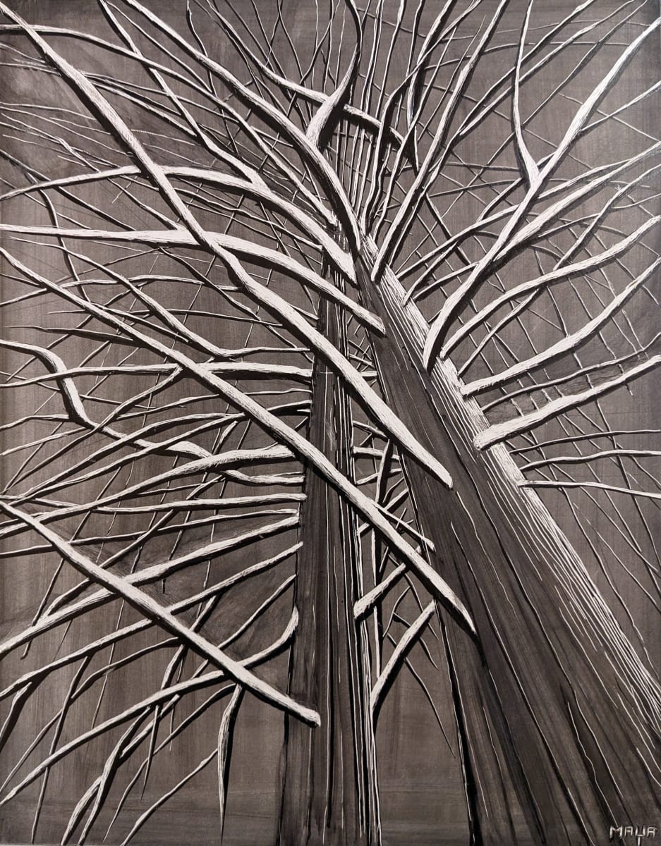 Winter Scene 1 by Maya Leites 