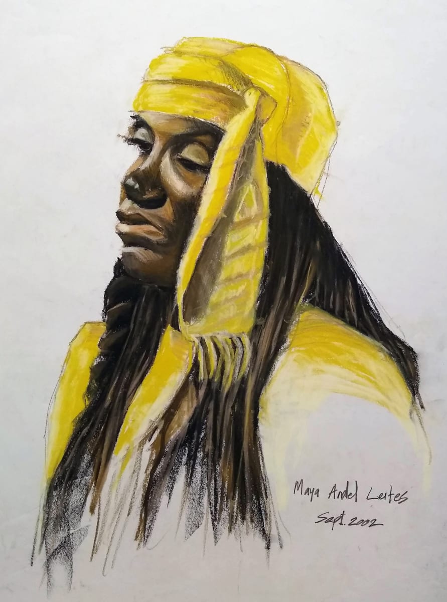 Study of Head by Maya Leites  Image: Private Collection