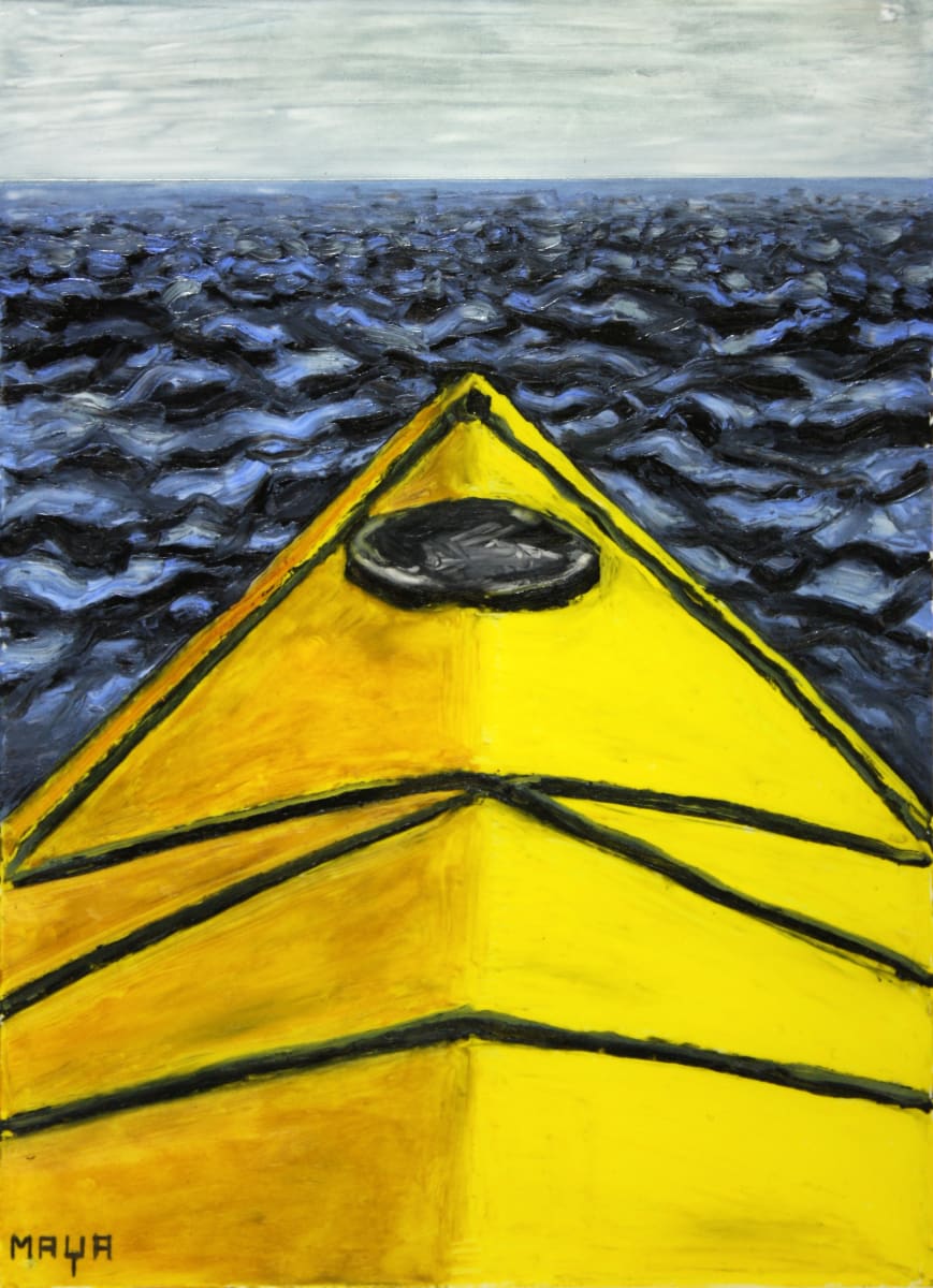Kayaking (Orcas Island Series) by Maya Leites  Image: Orcas Island Series