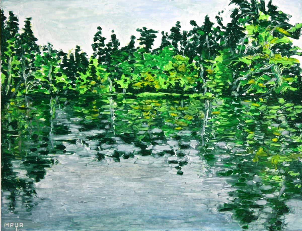 Reflecting Pond (Orcas Island Series) by Maya Leites  Image: Orcas Island Series