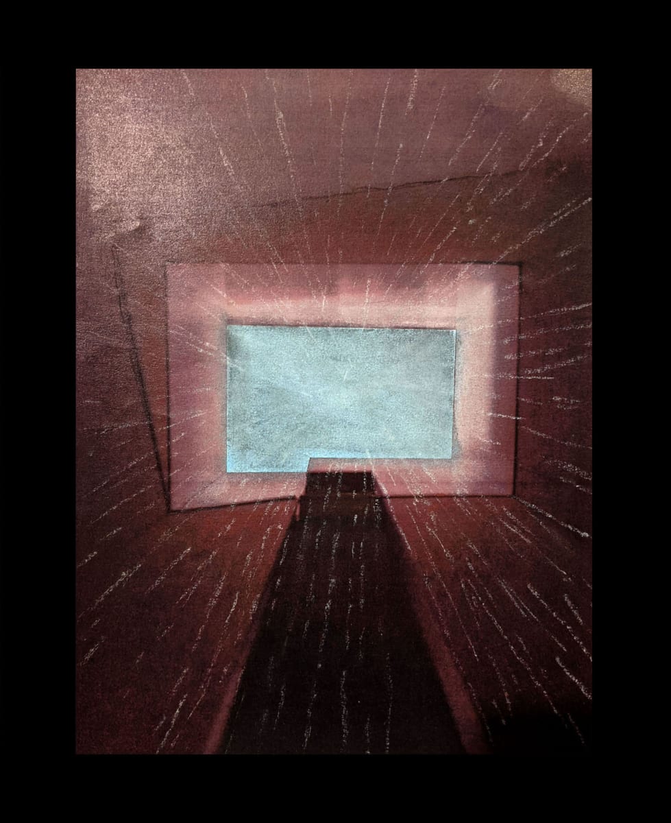 Into the Abyss and Out - 3/3 by Maya Leites  Image: Into the Abyss and Out from "Beneath the Temple of Julius Caesar" (3/3) - three drawings as part of a conceptual project of "Rebuilding the Temple of Julius Caesar" at the Roman Forum.