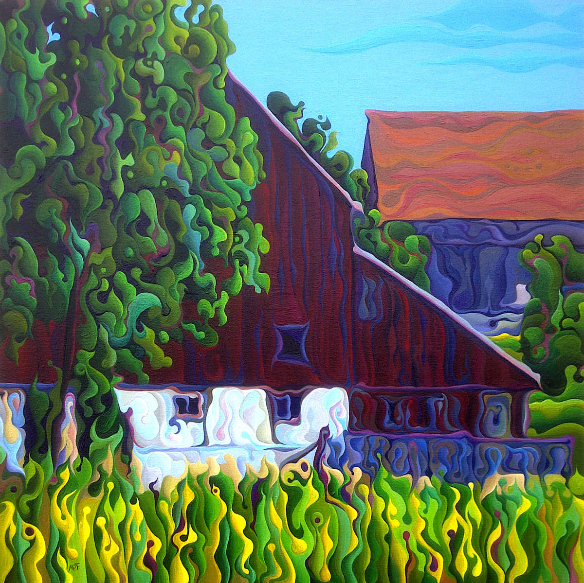 Barn Sided by Amy Ferrari, Image 1.