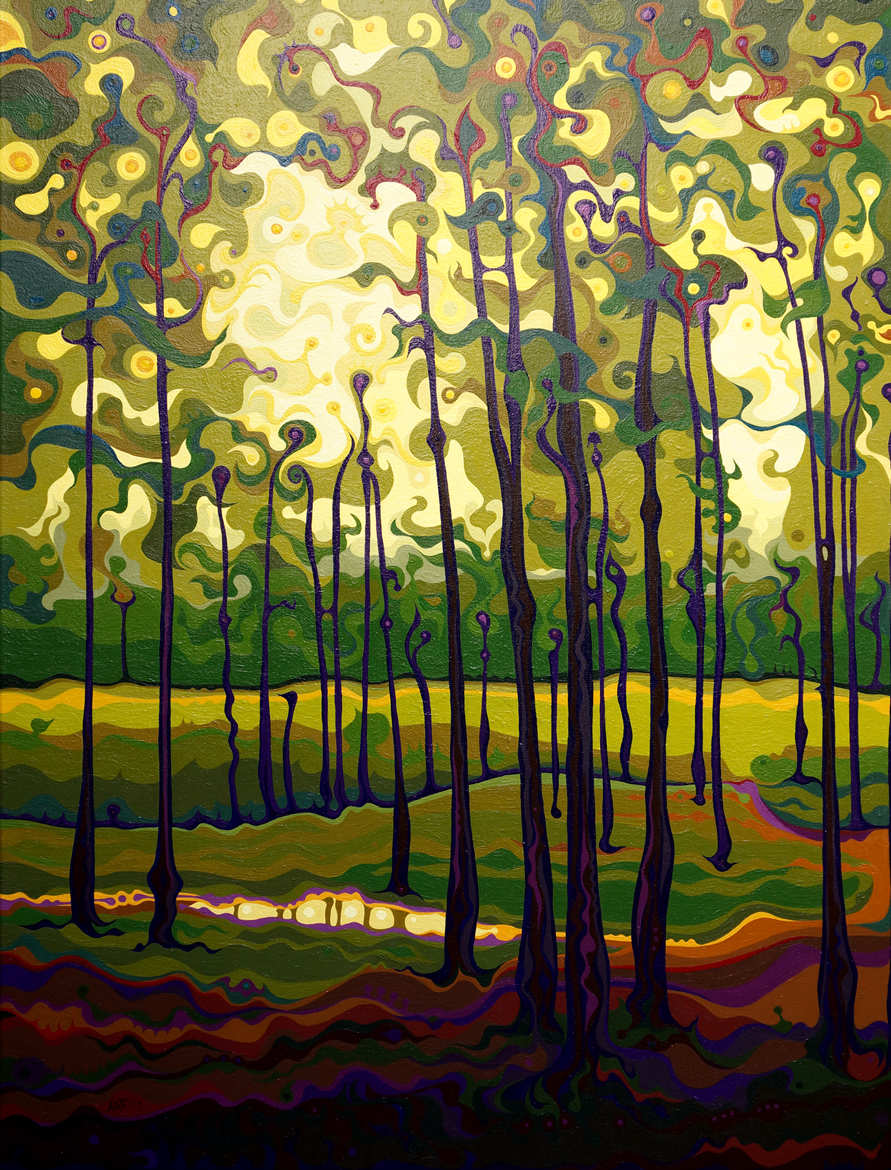 TreeCentric Summer Glow by Amy Ferrari, Image 1.