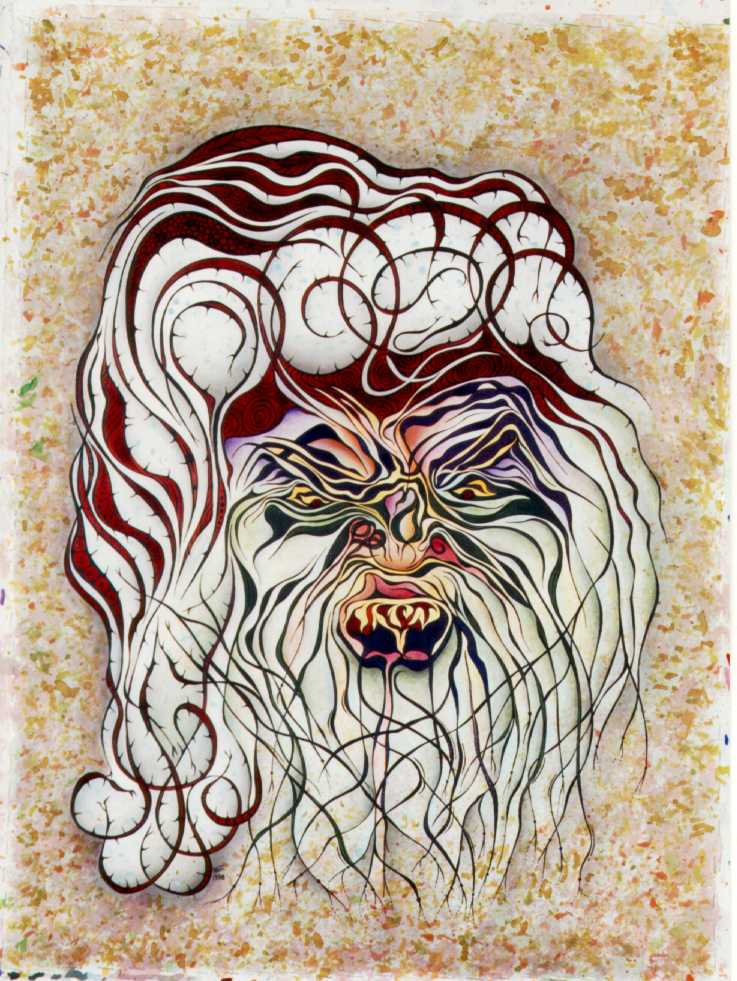 Meniacal Santa by Amy Ferrari, Image 1.