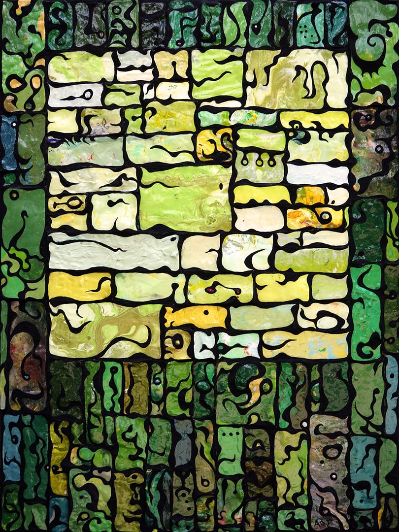 PhytoSynthetic Event by Amy Ferrari  Image: And acrylic tile mosaic!
