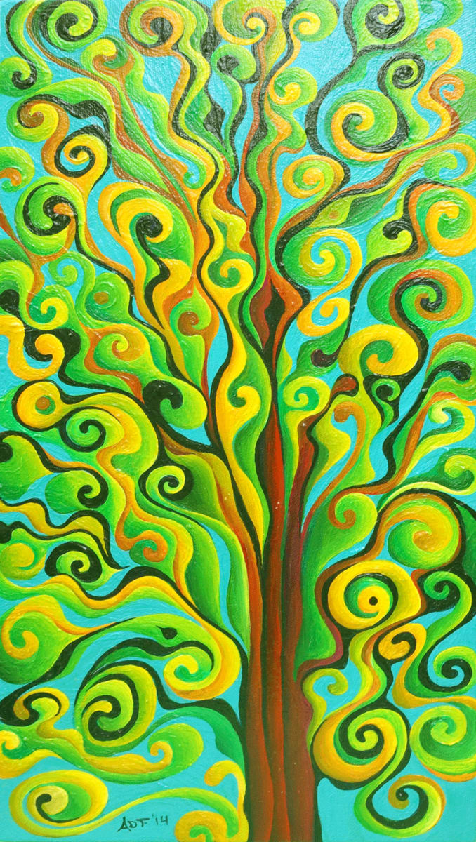 Positronic Spirit Tree by Amy Ferrari 