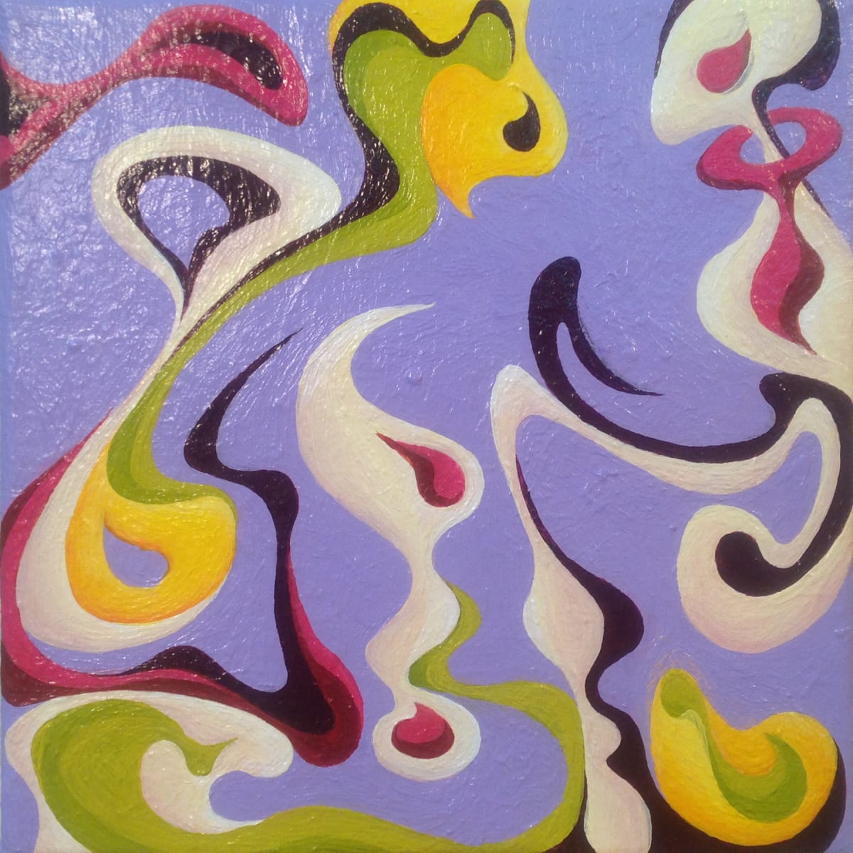 Color Study: Purple Lyric 1 by Amy Ferrari, Image 1.