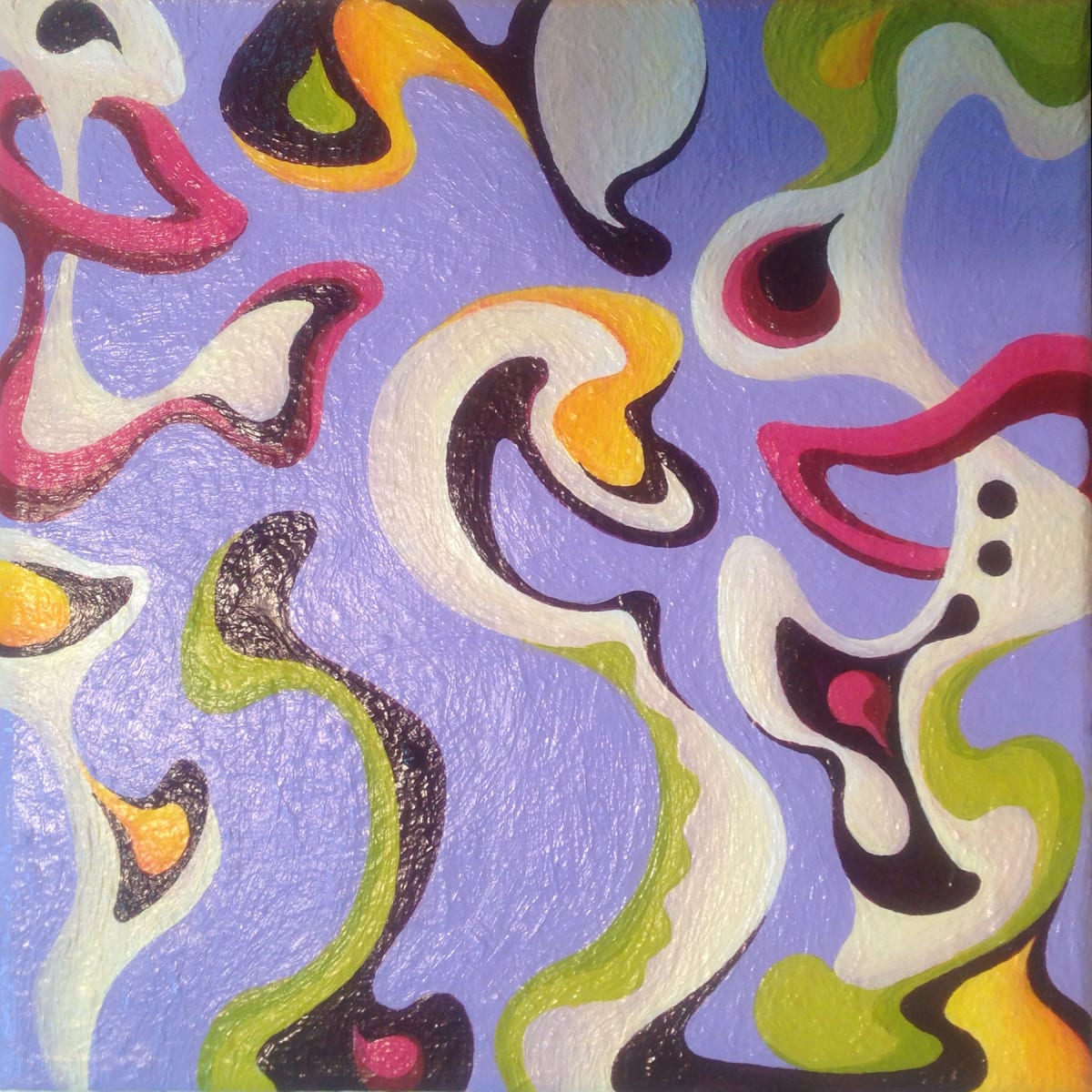 Color Study: Purple Lyric 2 by Amy Ferrari, Image 1.