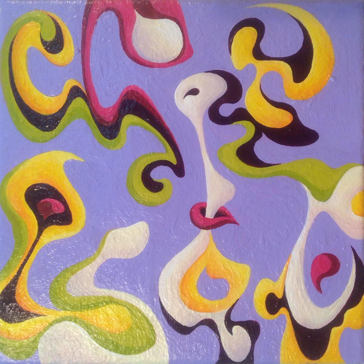 Color Study: Purple Lyric 3 by Amy Ferrari, Image 1.