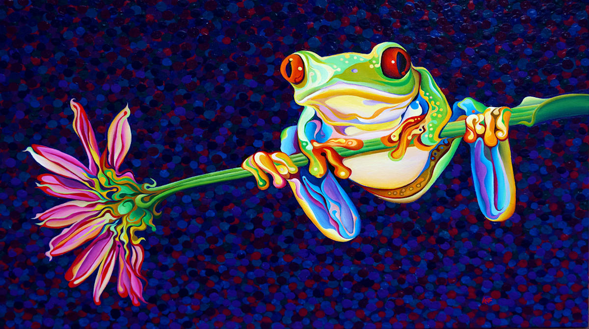 Space Frog by Amy Ferrari, Image 1.