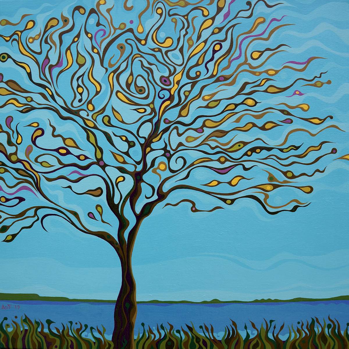 Tree at Lake Ontario by Amy Ferrari, Image 1.