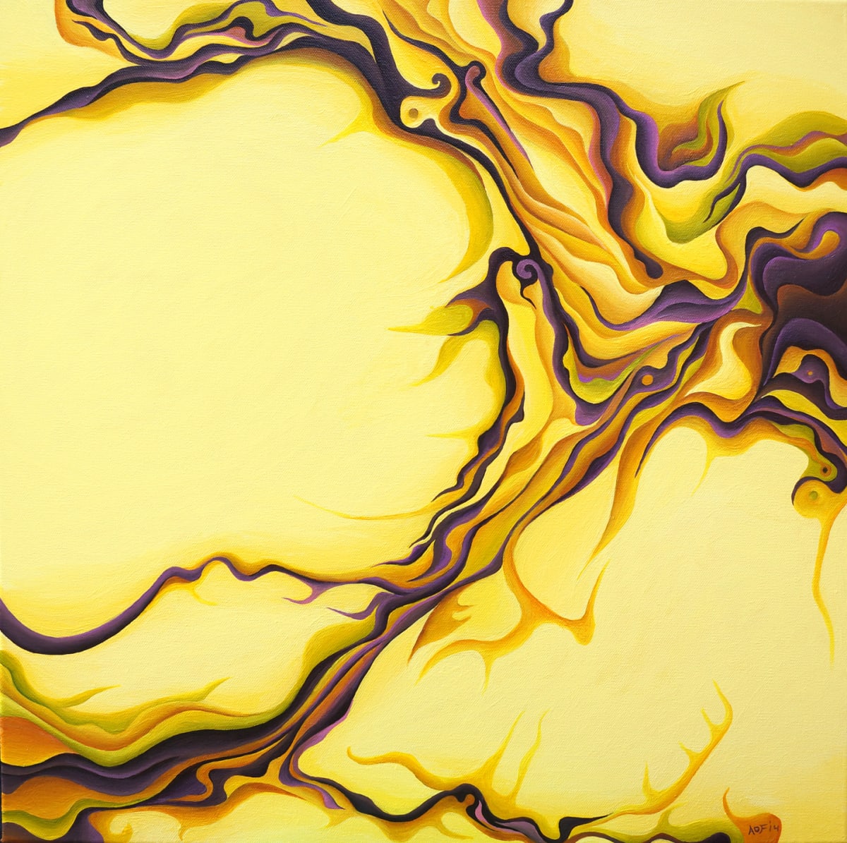 Yellow Flow by Amy Ferrari 