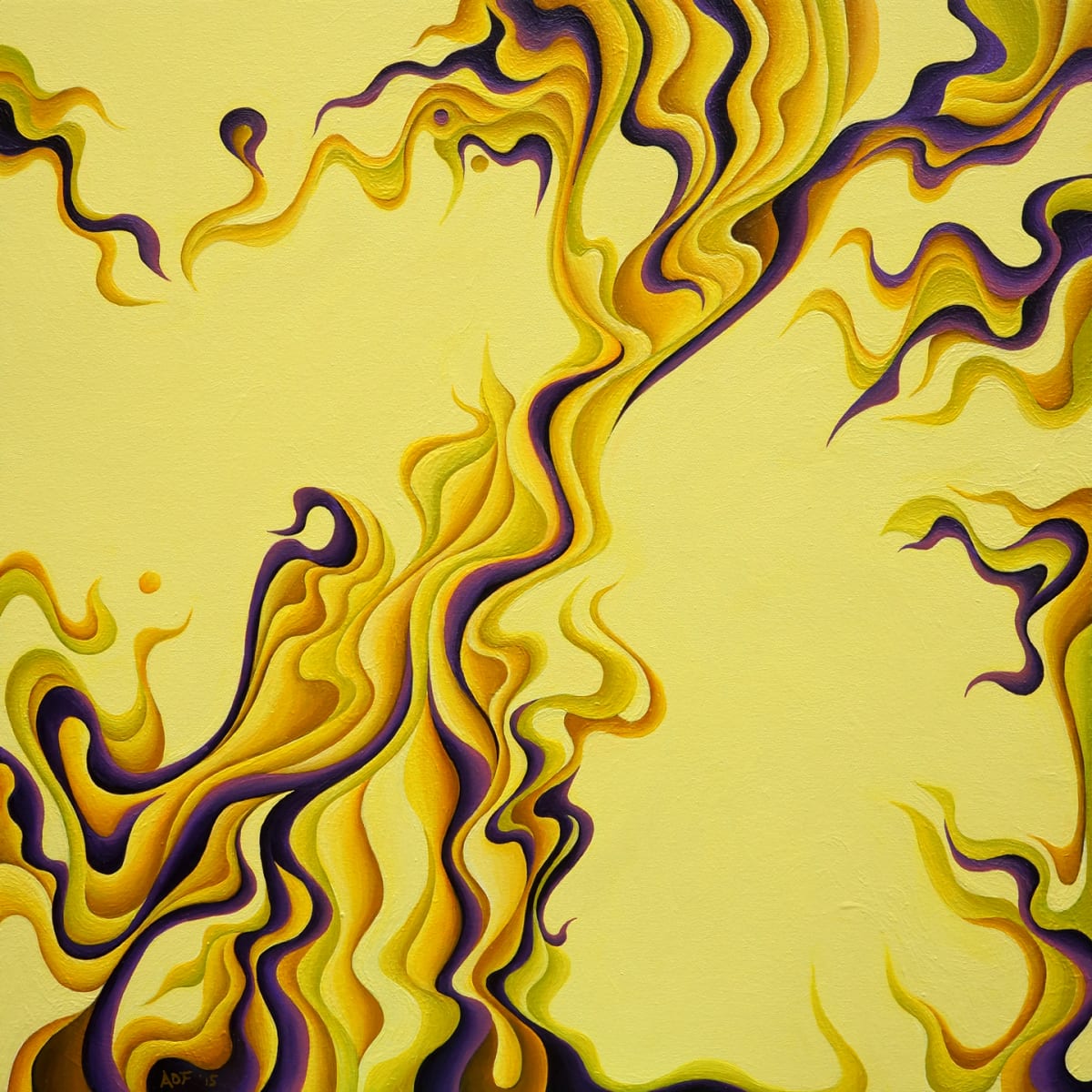 Yellow Rhythm by Amy Ferrari 