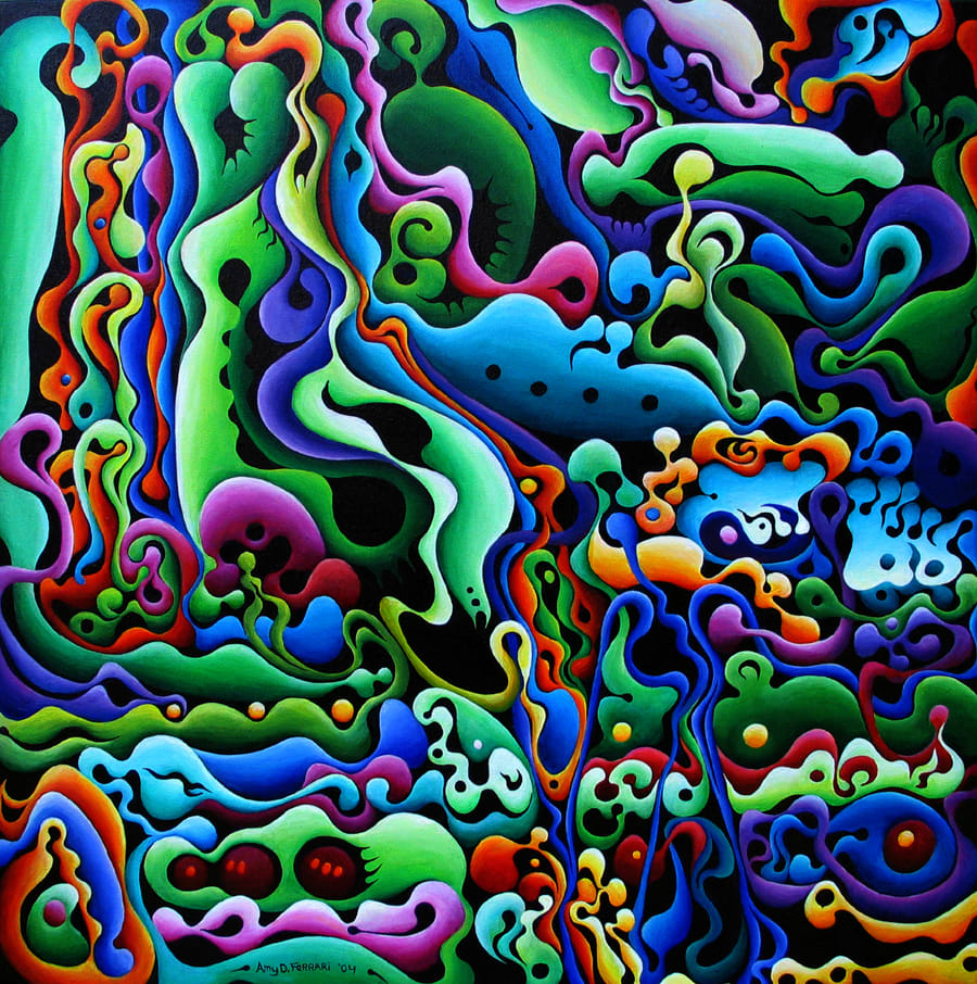 Mystical Concrete Mixer Magic by Amy Ferrari 