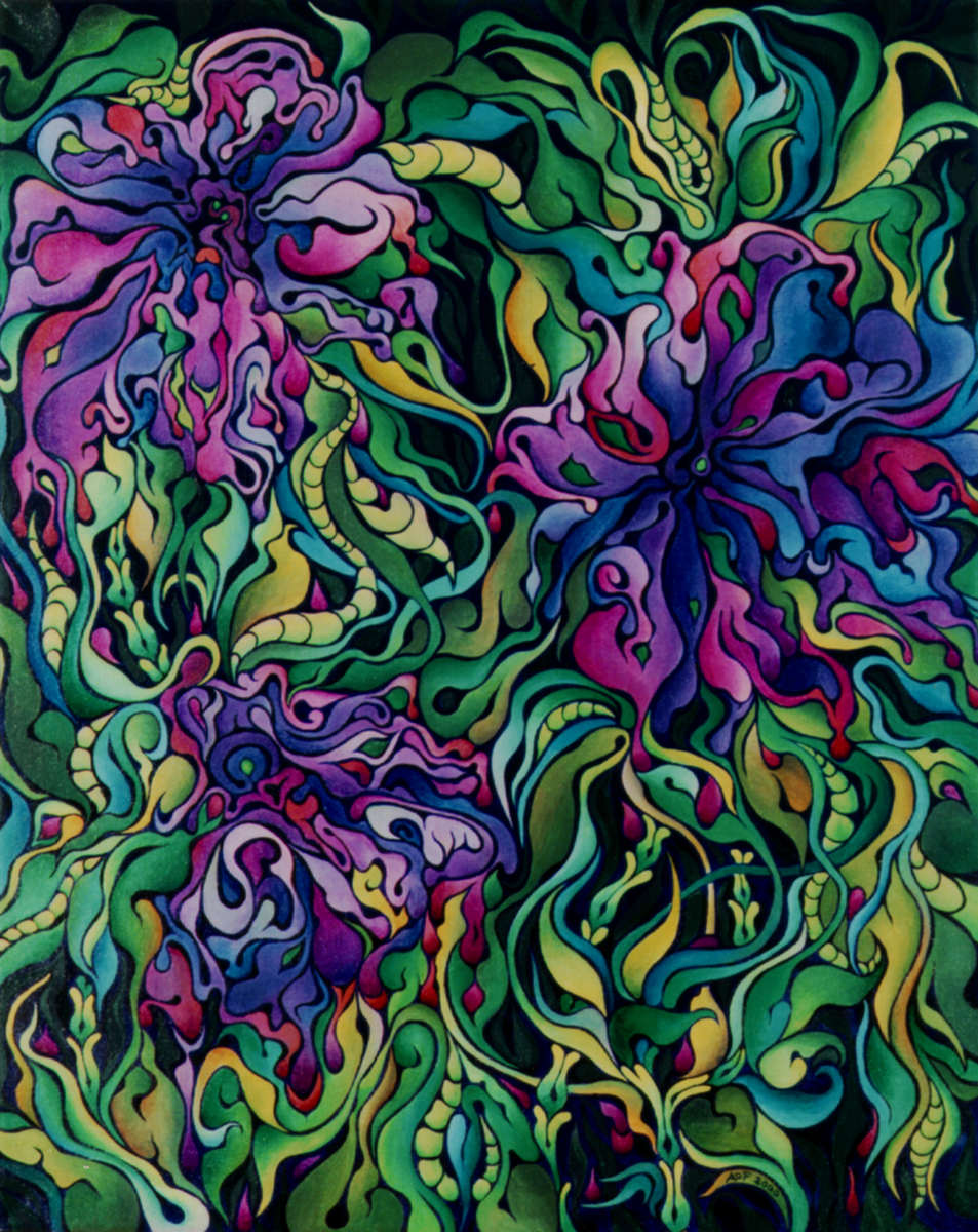 Dioxazine Disintegration by Amy Ferrari, Image 1.