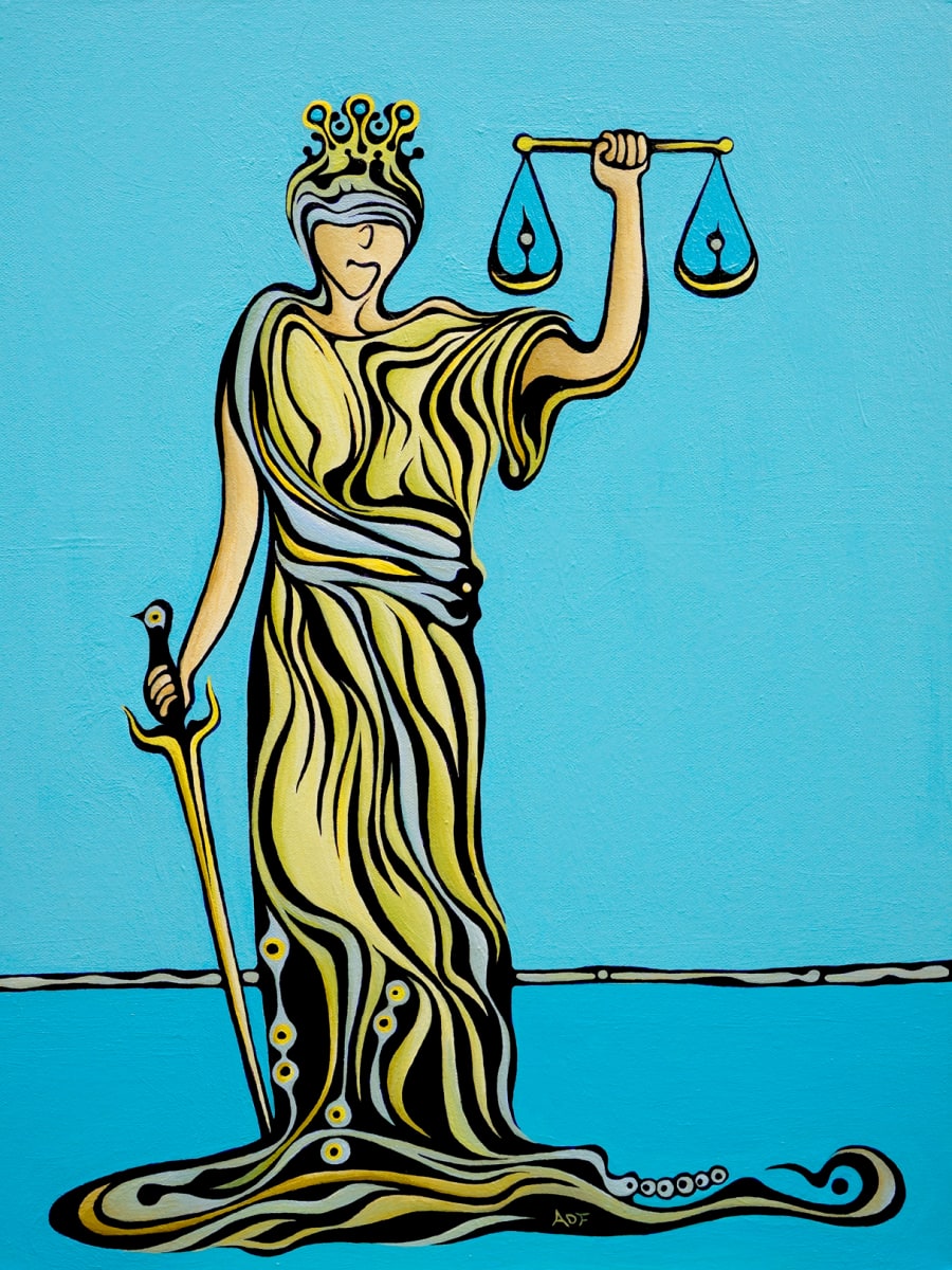 Lady Justice by Amy Ferrari 
