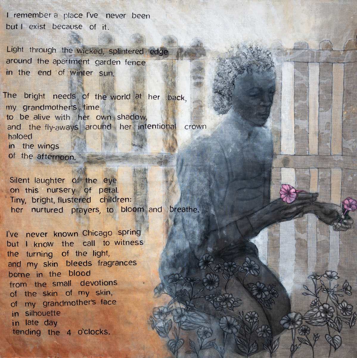 The Four O'Clocks by Pam Douglas 
