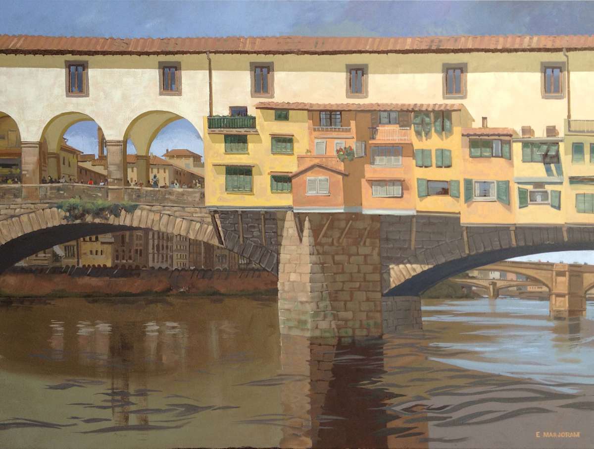 Ponte Vecchio, Florence by Ernie Marjoram 