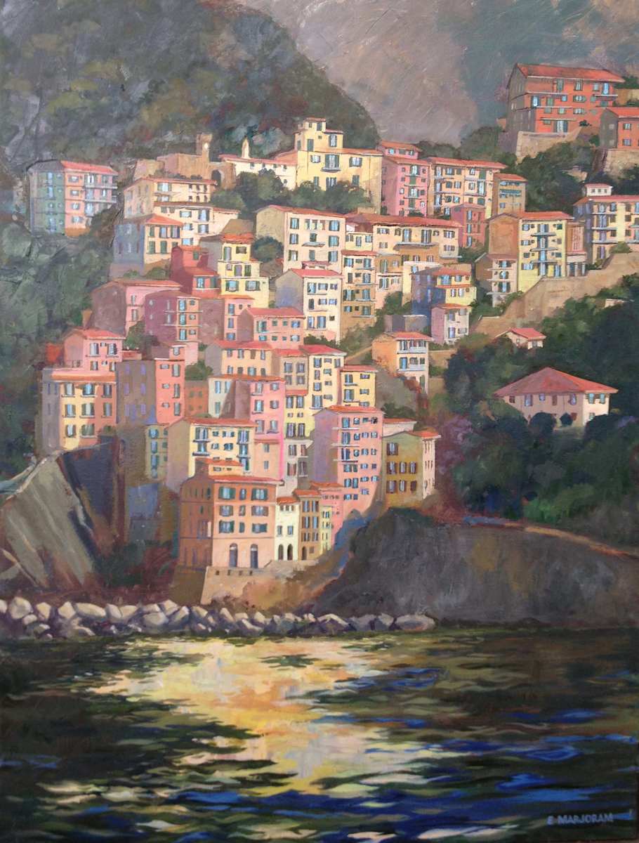 Riomaggiore by Ernie Marjoram 