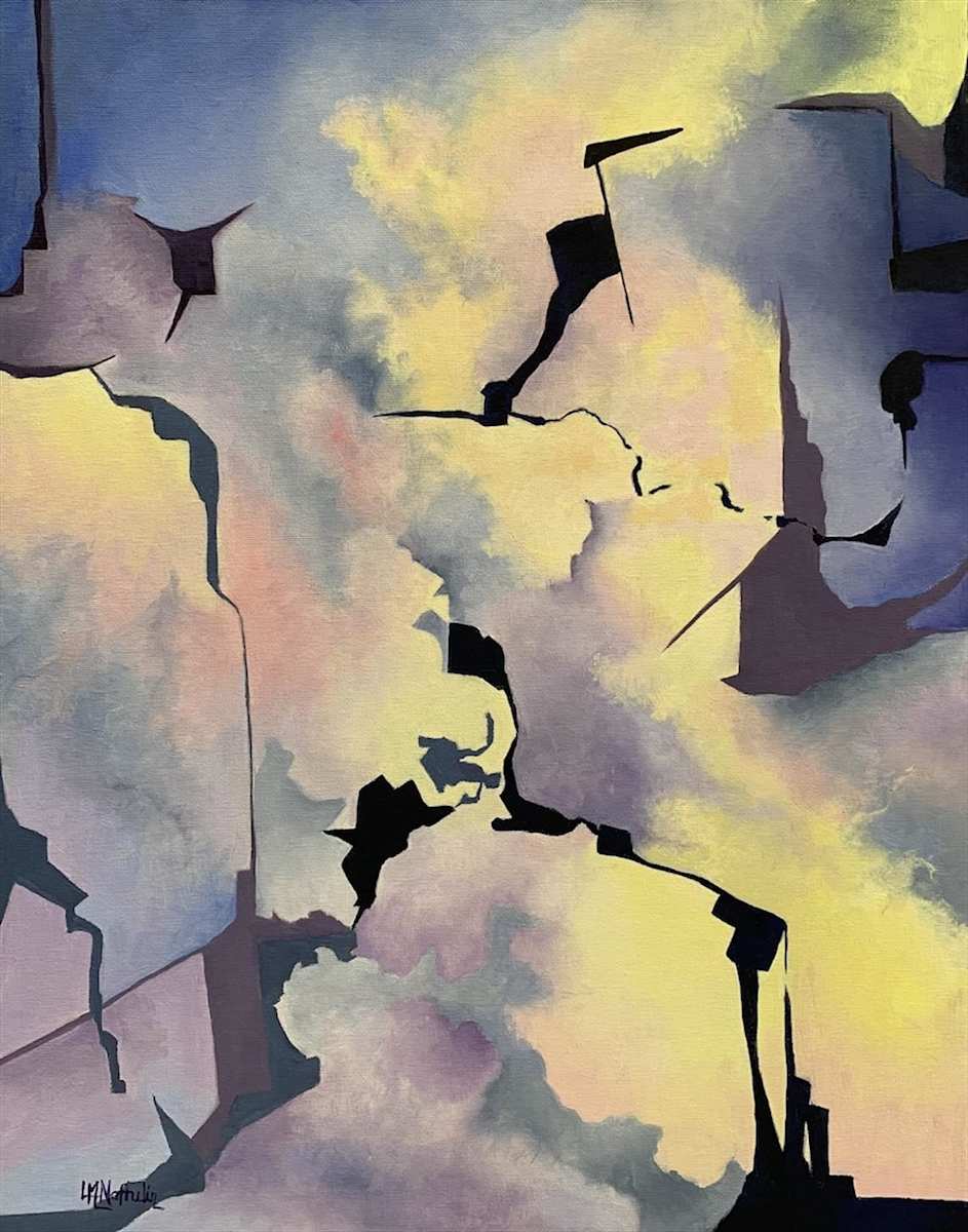 Covid Fog, Meressa Naftulin by California Art League 
