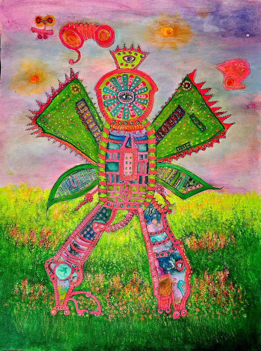 EARTH SAVIOR, Faina Kumpan by California Art League 