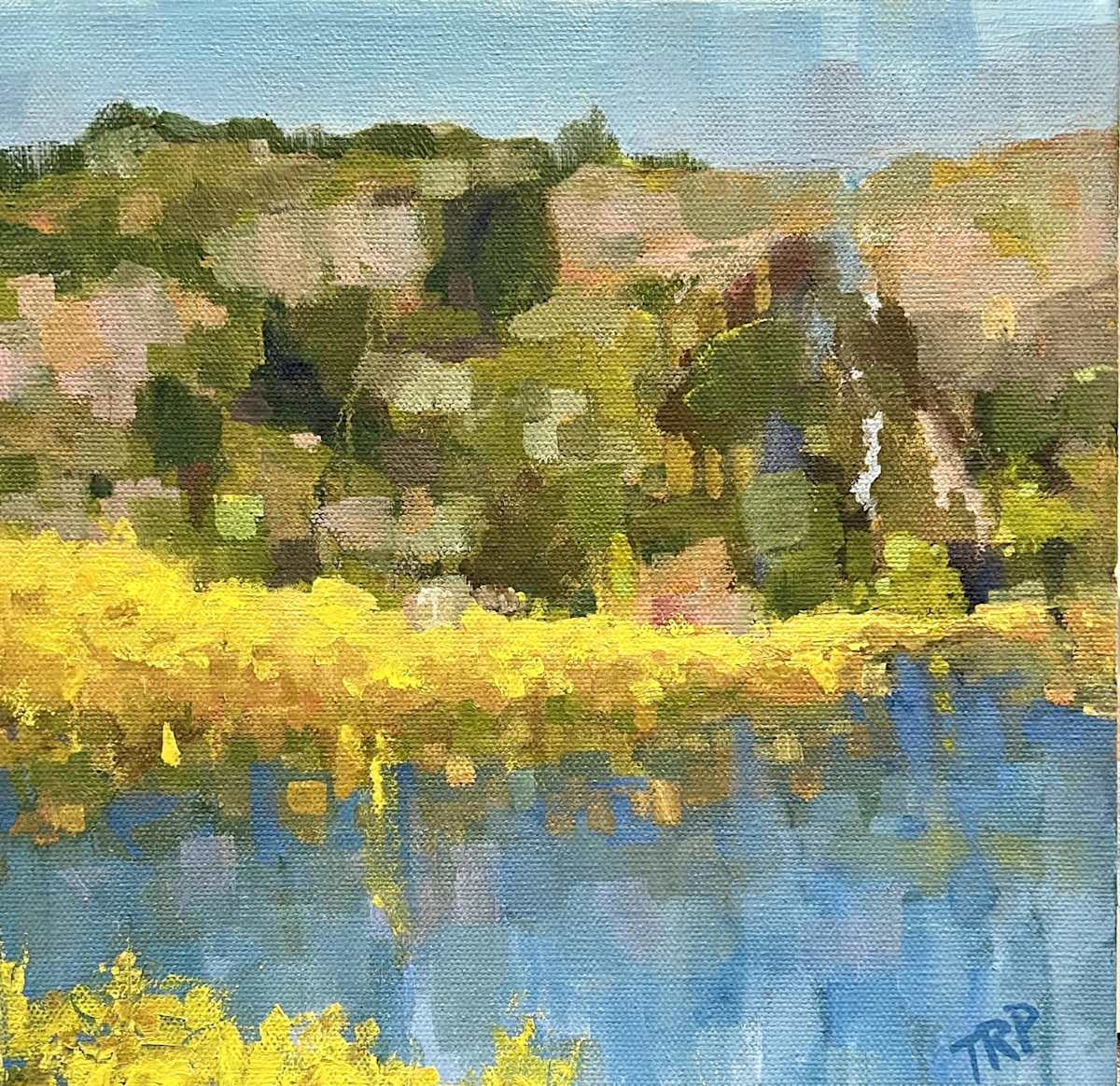 Mustard Blooms in Harmony, Romero Paul by California Art League 