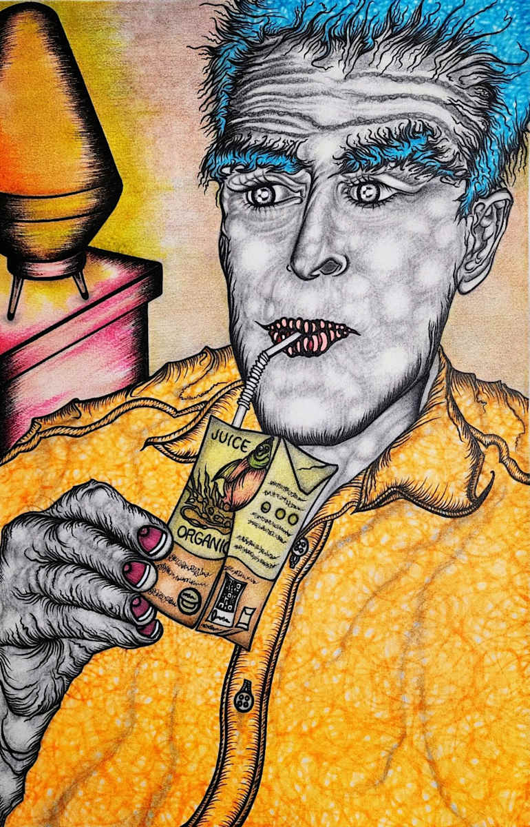 Self Portrait With Juicebox, Kenny	DeMartines by California Art League 