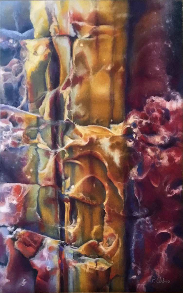 Wood to Rock I, Patti Arbino by California Art League 
