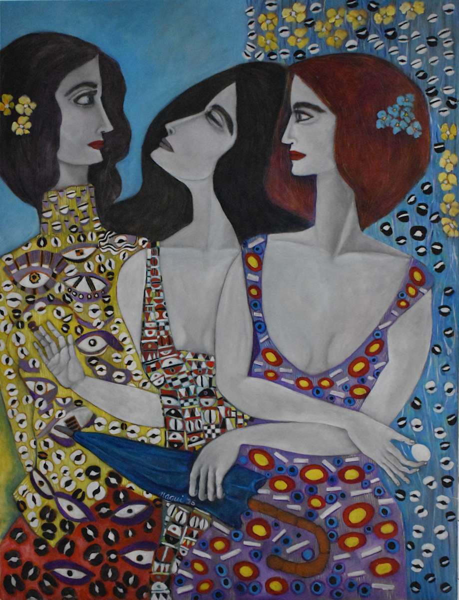 The blue umbrella by Nagui Achamallah, Image 1.
