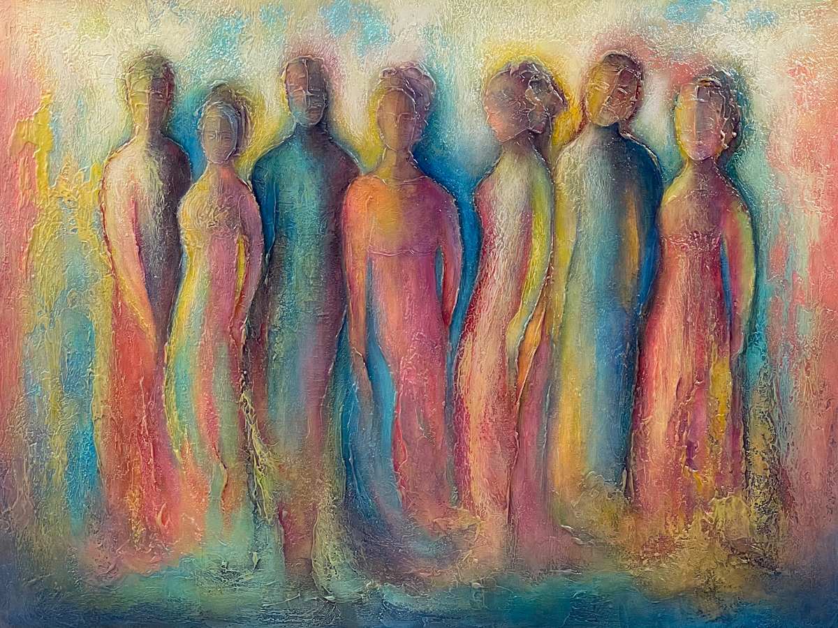 Radiance 7, Teal by Eren Alptekin 