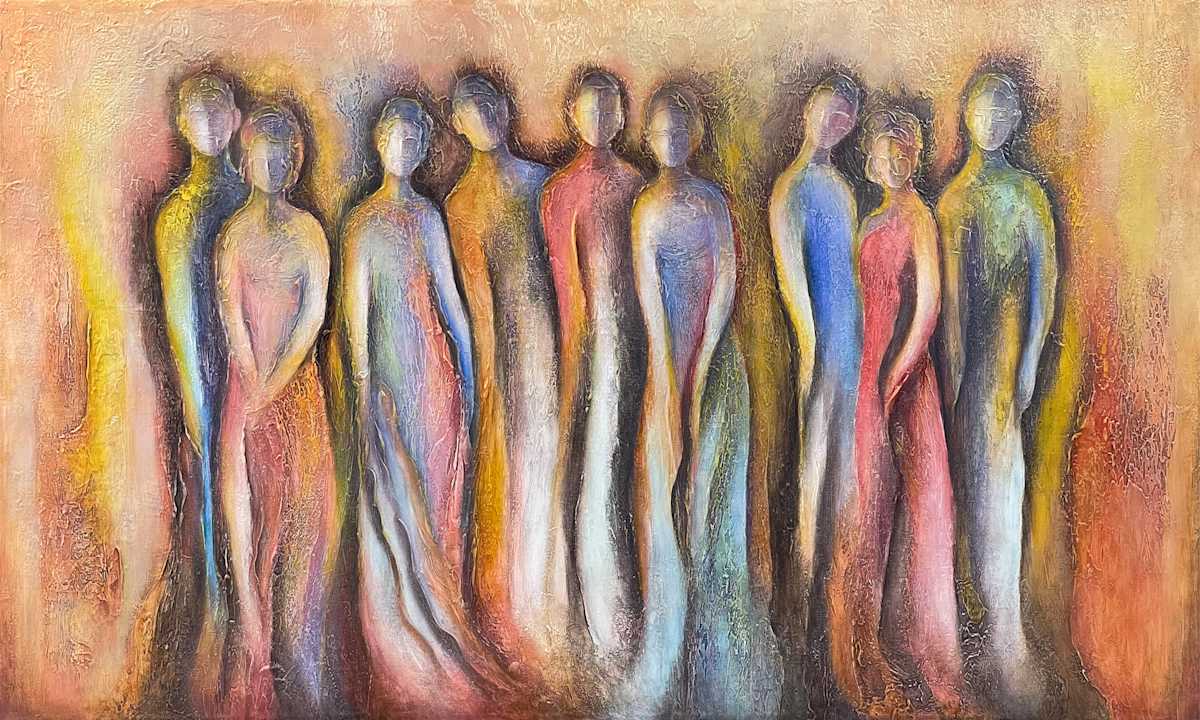 Radiance 9, Gold by Eren Alptekin 